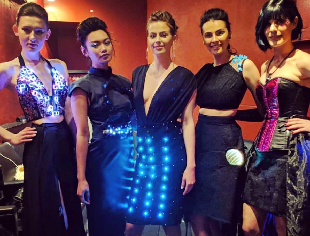 Dark Power LED Skirt with MakeFashion in Calgary