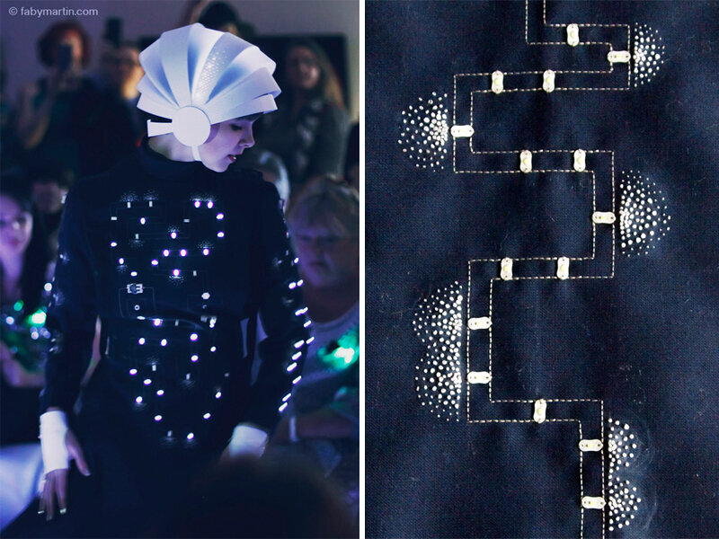 Soft circuits wearable tech