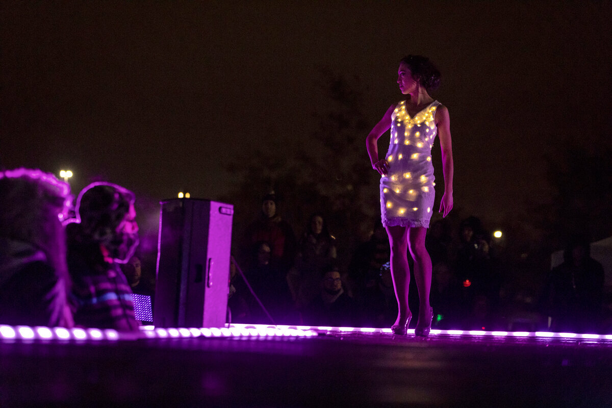 Lumen Couture LED dresses at MakeFashion, photo 5