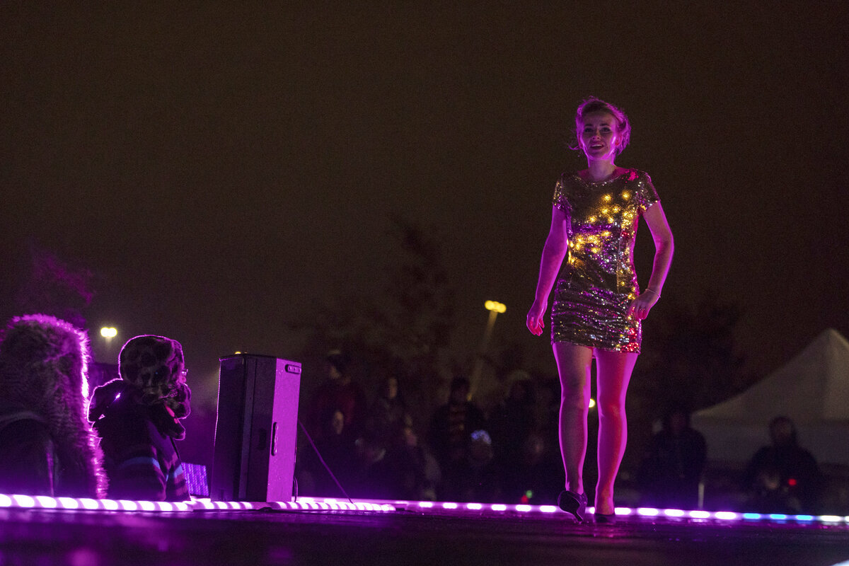 Lumen Couture LED dresses at MakeFashion, photo 2