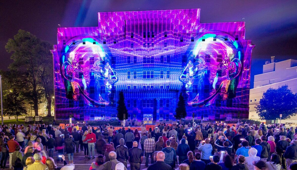 LUMA Projection Arts Festival Binghamton 2018