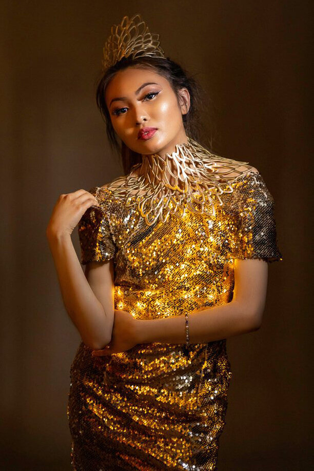 LED sequin garment