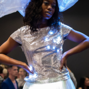 LED Sequin Top, LED sequin dress illuminated