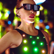 Dark Power Bodysuit, LED top