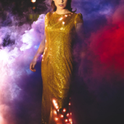 Long LED Sequin Dress, product gallery thumbnail