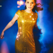 Long LED Sequin Dress, product gallery thumbnail