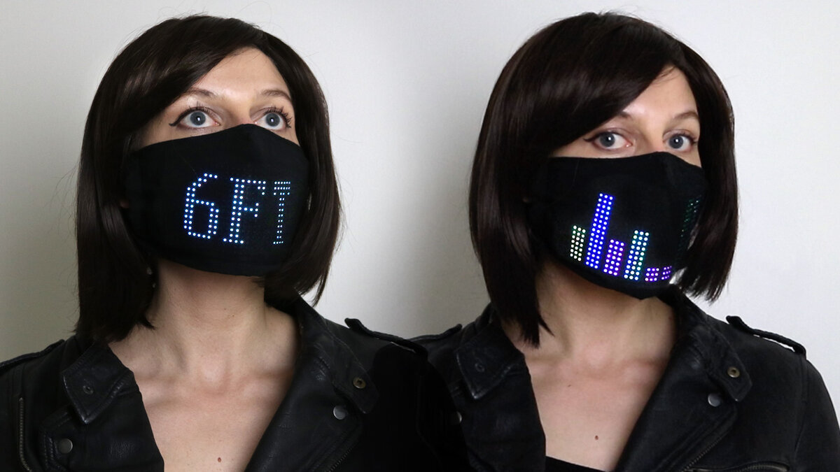 Lumen Couture LED mask VentureBeat feature