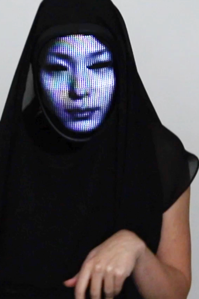 Face Changing LED Mask