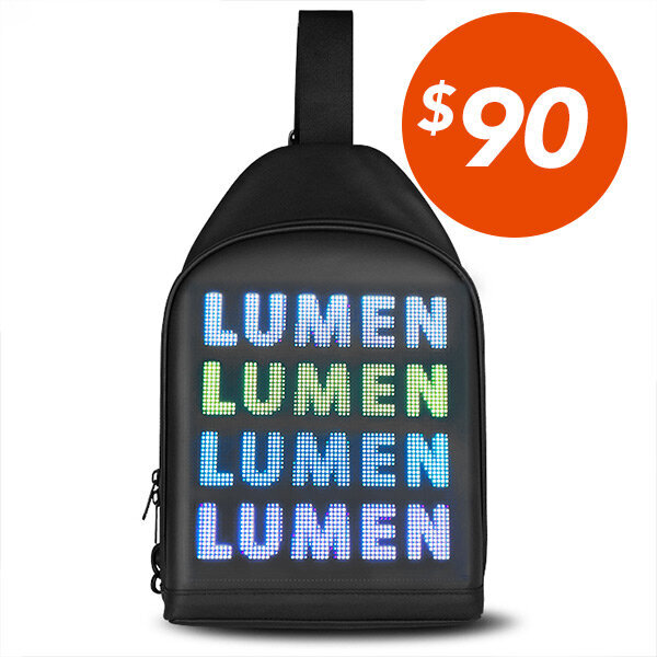 LED Matrix Side Bag
